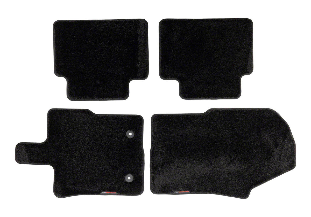 Ford Racing 24-25 Ranger Black 60oz Floor Mats - M-13086-R60