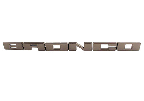 Ford Performance - Bronco Grille Lettering Overlay Kit- Bronze - M-1447-BLBR