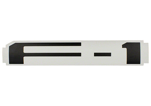 Ford Performance - F-150 Tailgate Lettering- Black - M-1447-F15A
