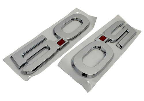 Ford Performance - 2015-2023 Mustang 5.0l Fender Emblems/badges-chrome-pair - M-1447-M50A