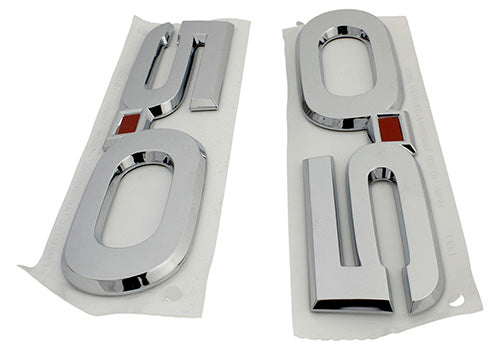 Ford Performance - 2015-2023 Mustang 5.0l Fender Emblems/badges-chrome-pair - M-1447-M50A