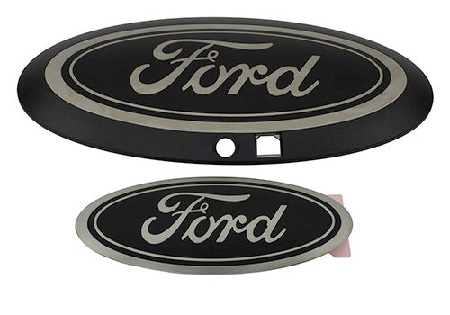 Ford Performance - 2020-2022 Super Duty Black Oval Kit -w Camera - M-1447-SDC