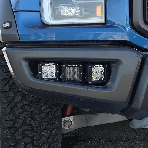 Ford Performance - Ford Performance Parts by Rigid® F-150 Raptor Off-road Fog Light Kit - M-15200-RFL