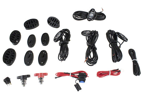 Ford Performance - Rigid® Off-road Under Body/rock Light Kit-amber - M-15200-RUNA