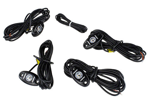 Ford Performance - Rigid® Off-road Under Body/rock Light Kit-amber - M-15200-RUNA