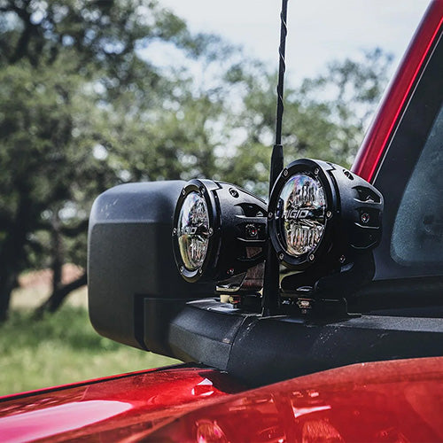 Ford Performance - Ford Performance Parts by Rigid® Bronco Dual Mirror Mounted Off-road Lights - M-15200K-BDML