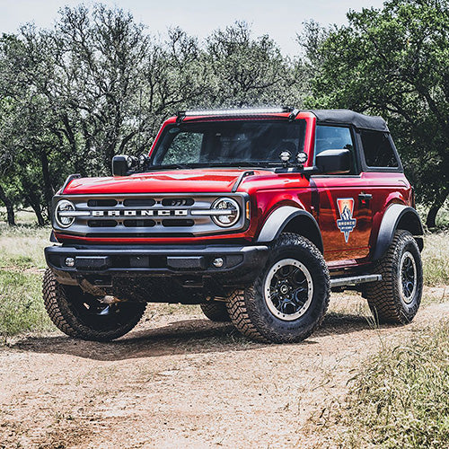 Ford Performance - Ford Performance Parts by Rigid® Bronco Dual Mirror Mounted Off-road Lights - M-15200K-BDML
