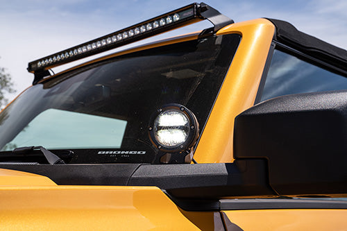 Ford Performance - Ford Performance Parts by Rigid® Bronco Mirror Mounted Off-road Light Kit - M-15200K-BML