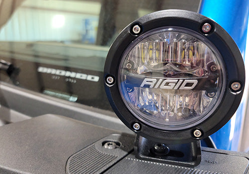 Ford Performance - Ford Performance Parts by Rigid® Bronco Mirror Mounted Off-road Light Kit - M-15200K-BML