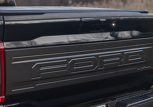 Ford Performance - F-150 Raptor Carbon Fiber Tailgate Panel - Gloss - M-16600-FG