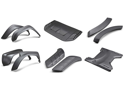 Ford Performance - Bronco Raptor Carbon Fiber Appearance Kit-matte - M-16600K-BM