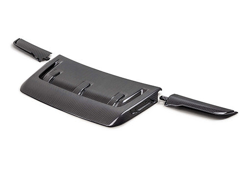Ford Performance - F-150 Raptor Carbon Fiber Hood Vent & Trim - Gloss - M-16628-FG