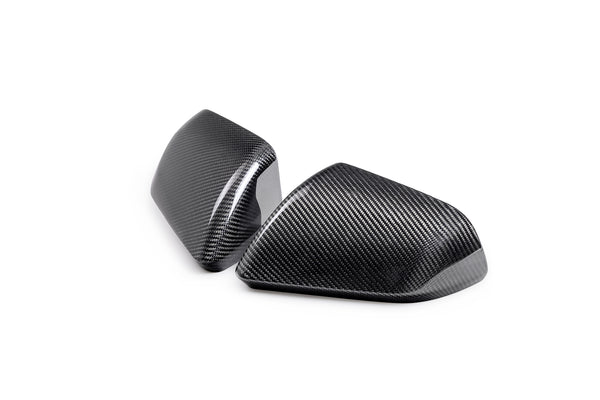 Ford Performance Mustang Carbon Fiber Mirror Skull Caps-gloss - M-17740-MG (FRPM-17740-MG)