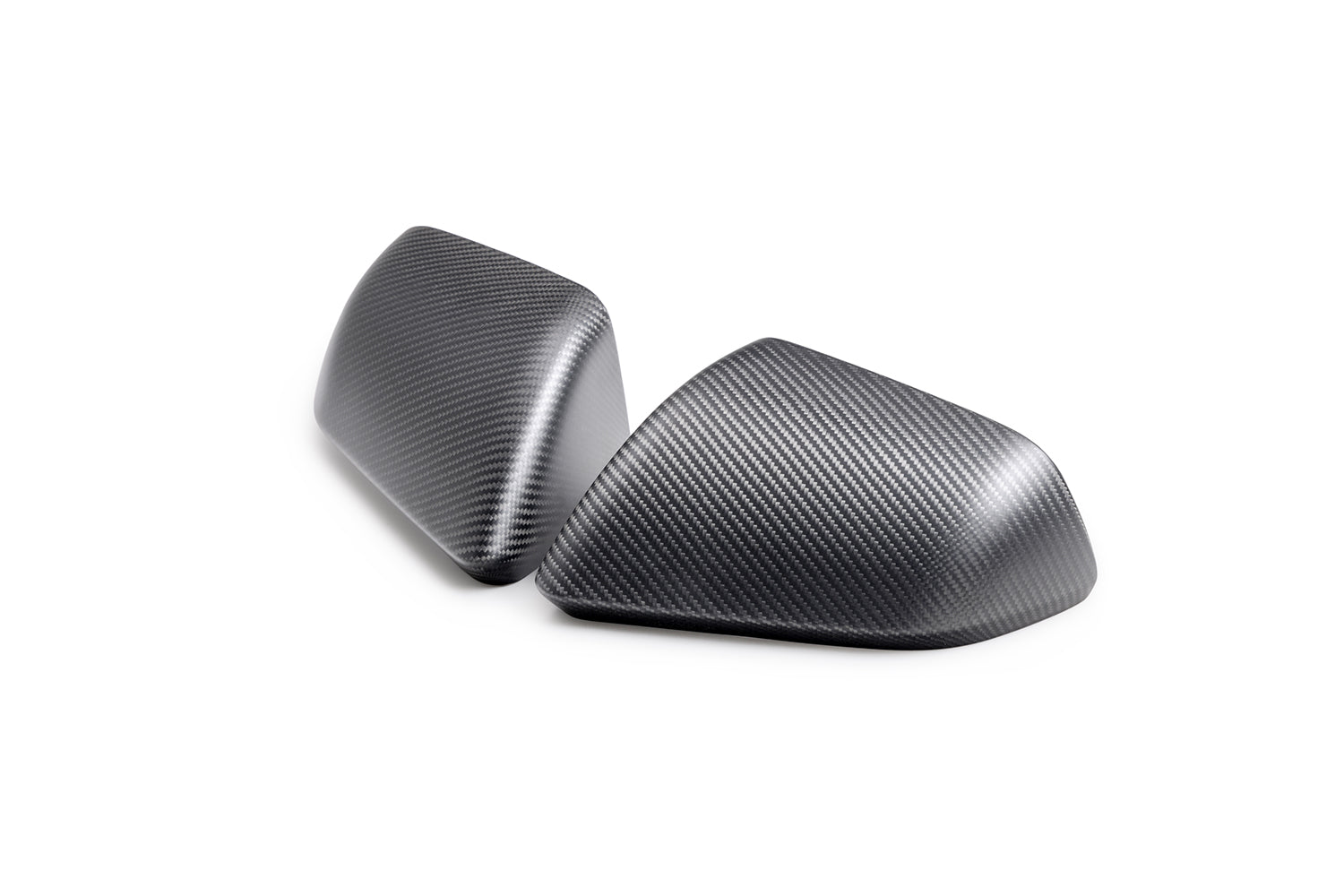 Ford Performance Mustang Carbon Fiber Mirror Skull Caps-matte - M-17740-MM (FRPM-17740-MM)