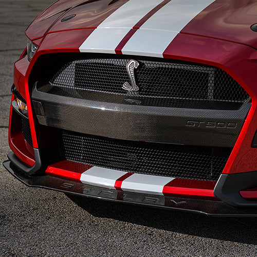 Ford Performance - 2020-22 Gt500 Carbon Fiber Bumper Insert - M-17750-MCF