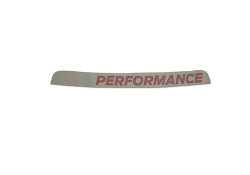 Ford Performance - 2005-2023 Mustang Ford Performance Windshield Banner-white and Red - M-1820-MR