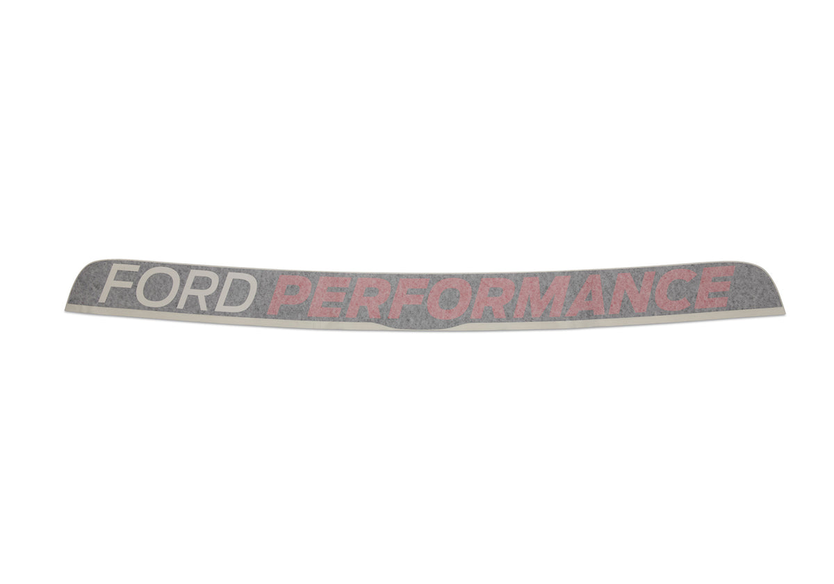 Ford Performance Mustang Windshield Banner - Wht/red - M-1820-MWR (FRPM-1820-MWR)
