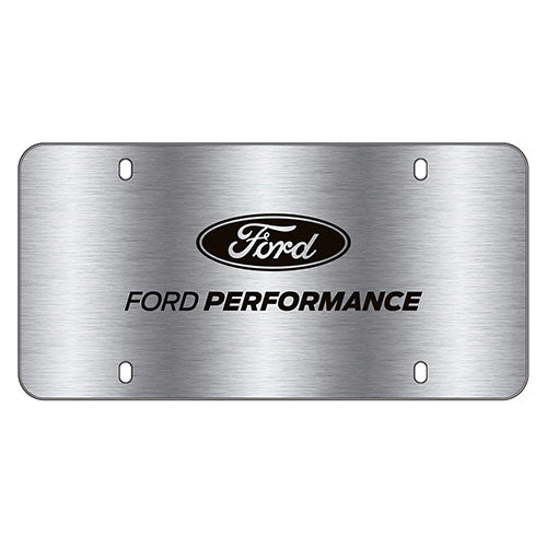 Ford Performance - Ford Performance Stainless Steel Marque Plate - M-1828-LS