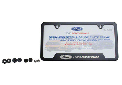 Ford Performance - Ford Performance License Plate Frame-black Stainless Steel - M-1828-SS304BK