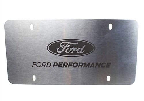 Ford Performance - Ford Performance Stainless Steel Marque Plate - M-1828-LS