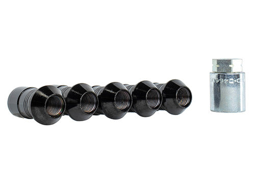 Ford Performance - M14 X 1.5 Black Security Lug Nut Kit (5) - M-1A043-A5