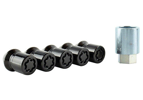 Ford Performance - M12x1.5 Black Security Lug Nut Kit (5) - M-1A043-B5