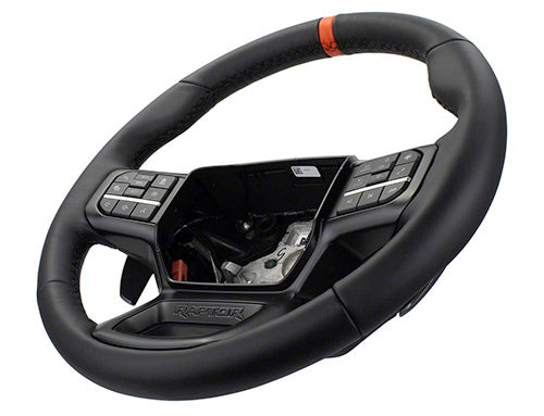 Ford Performance - 2021-2024 F-150 Raptor Steering Wheel Kit - Black - M-3600-F15B