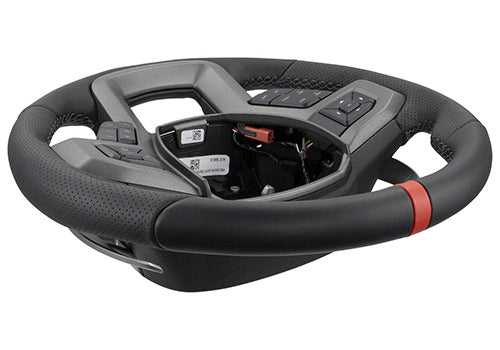 Ford Performance - 2015-2018 F-150 Raptor Performance Steering Wheel Kit- Red Sightline - M-3600-F15RRD