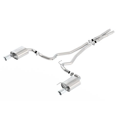 Ford Performance - 2015-2017 Mustang Gt 5.0l Cat Back Touring Exhaust System - Chrome Tips - M-5200-M8TC