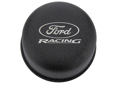 Ford Performance - Black Breather Cap W/ Ford Racing Logo - M-6766-FRNVBK