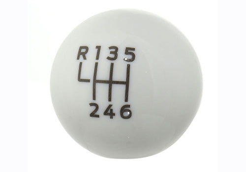 Ford Performance - Mustang Bullitt™ White Shift Knob - M-7213-M8B