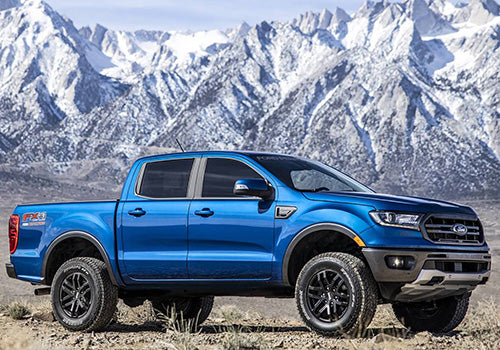 Ford Performance - 2019-2023 Ranger Fox "tuned by Ford Performance" Off-road Suspension Leveling Kit (repl. M-18000-r) - M-18000-RA