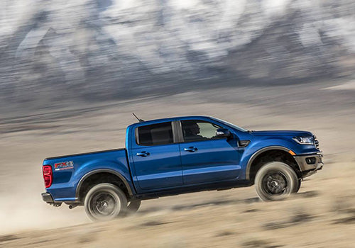 Ford Performance - 2019-2023 Ranger Fox "tuned by Ford Performance" Off-road Suspension Leveling Kit (repl. M-18000-r) - M-18000-RA