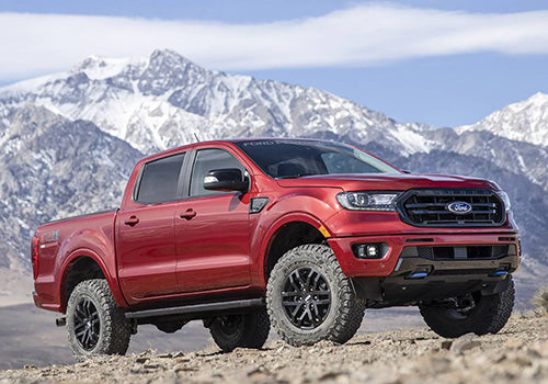 Ford Performance - 2019-2023 Ranger Fox "tuned by Ford Performance" Off-road Suspension Leveling Kit (repl. M-18000-r) - M-18000-RA