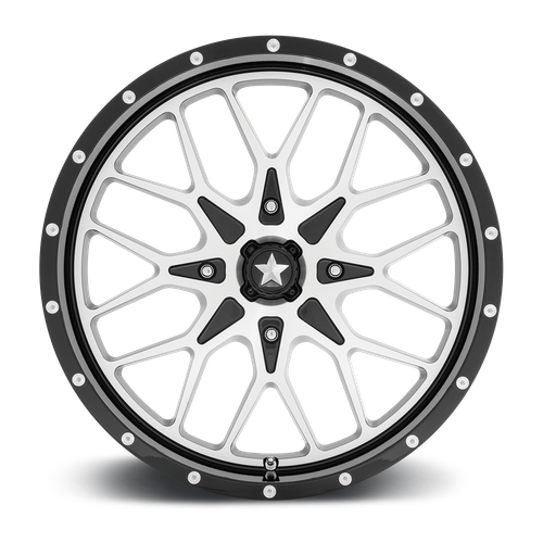 MSA Offroad Wheels M45 Portal Utv 20X7 4X137 +0MM Gloss Black Machined