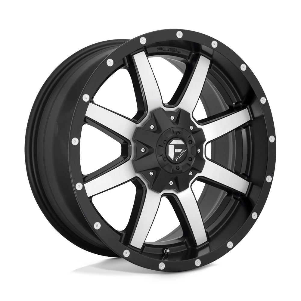 Fuel Off-Road D537 20X10 Matte Black Machined 8x165.1 -18mm