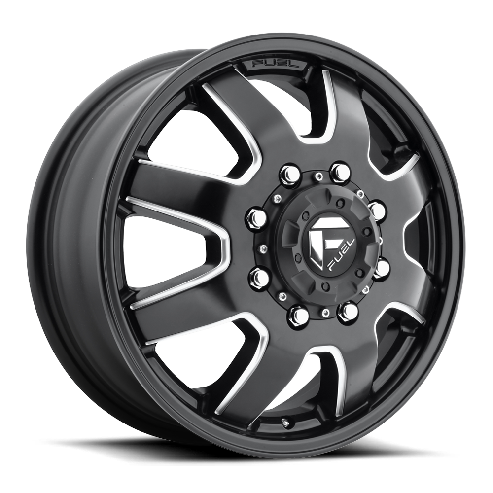 Fuel Off-Road D538 17X6.5 Matte Black Milled 8x165.1 +116mm