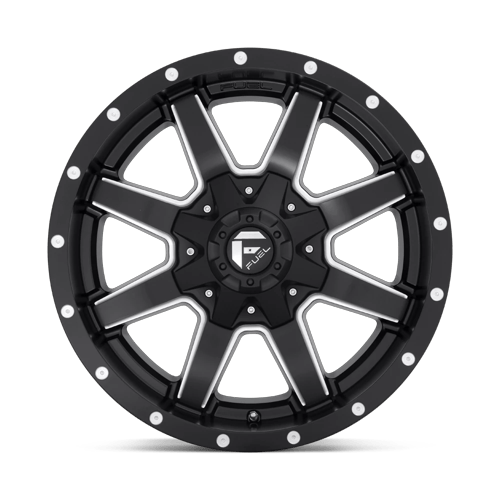 Fuel Off-Road D538 24X14 Matte Black Milled 5x139.7/150 -75mm