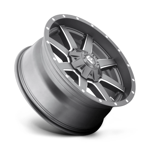 Fuel Off-Road D542 20X9 Matte Gunmetal Milled 5x139.7/150 +1mm