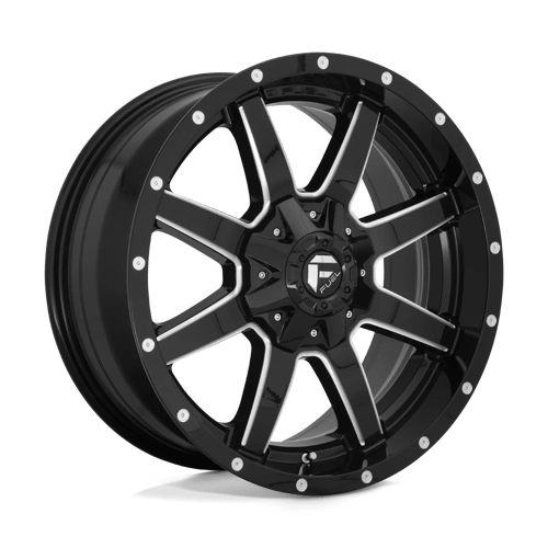 Fuel Off-Road Aluminum Wheels 17X8.5 Maverick D610 Gloss Black Milled