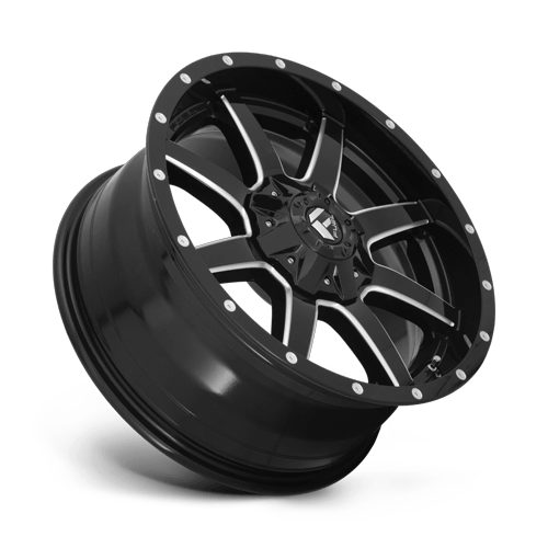 Fuel Off-Road D610 22X12 Gloss Black Milled 6x135/5.5 -45mm