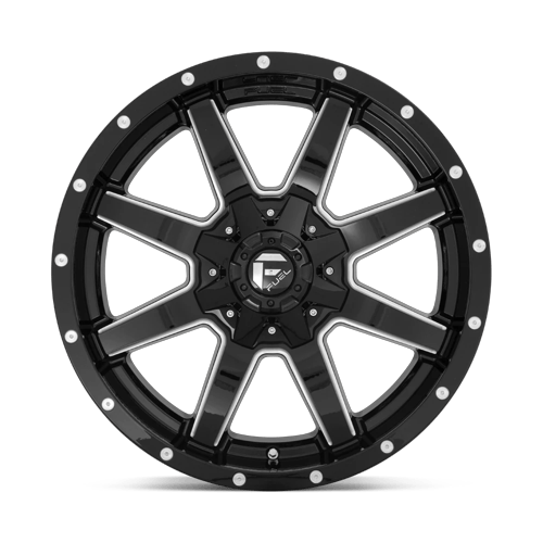 Fuel Off-Road D610 22X10 Gloss Black Milled 5x139.7/150 +10mm