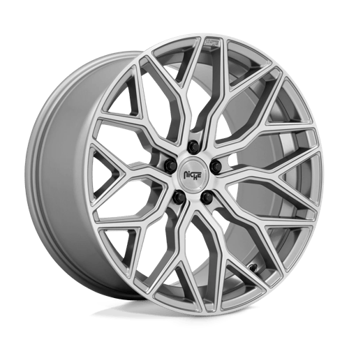Niche 1PC M265 Mazzanti 20X10.5 5X112 +40MM Anthracite Brushed