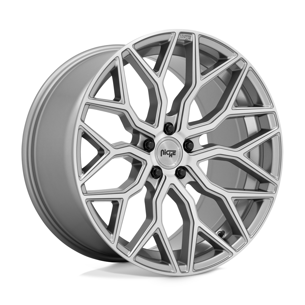 Niche 1PC M265 Mazzanti 20X10.5 5X112 +40MM Anthracite Brushed