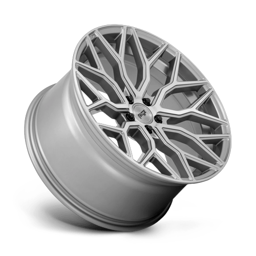 Niche 1PC M265 Mazzanti 20X10.5 5X114.3 +40MM Anthracite Brushed
