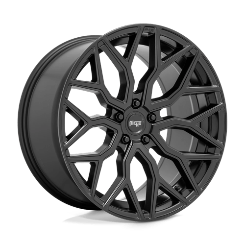 Niche 1PC M261 Mazzanti 20X10.5 5X112 +27MM Matte Black