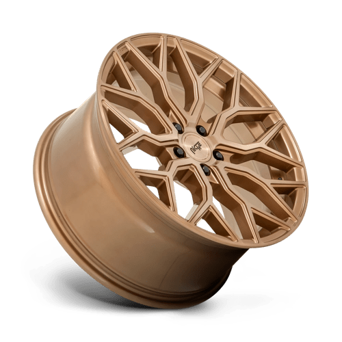 Niche 1PC M263 Mazzanti 22X10 5X120 +30MM Bronze Brushed