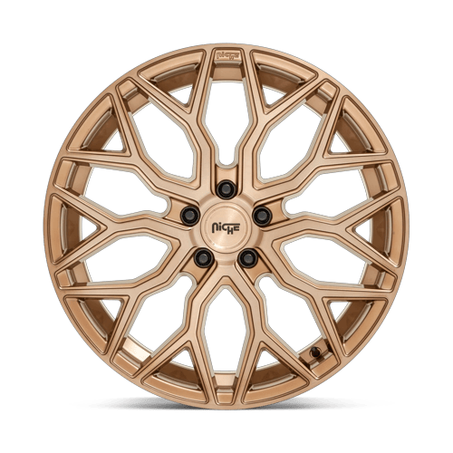 Niche 1PC M263 Mazzanti 19X8.5 5X120 +35MM Bronze Brushed