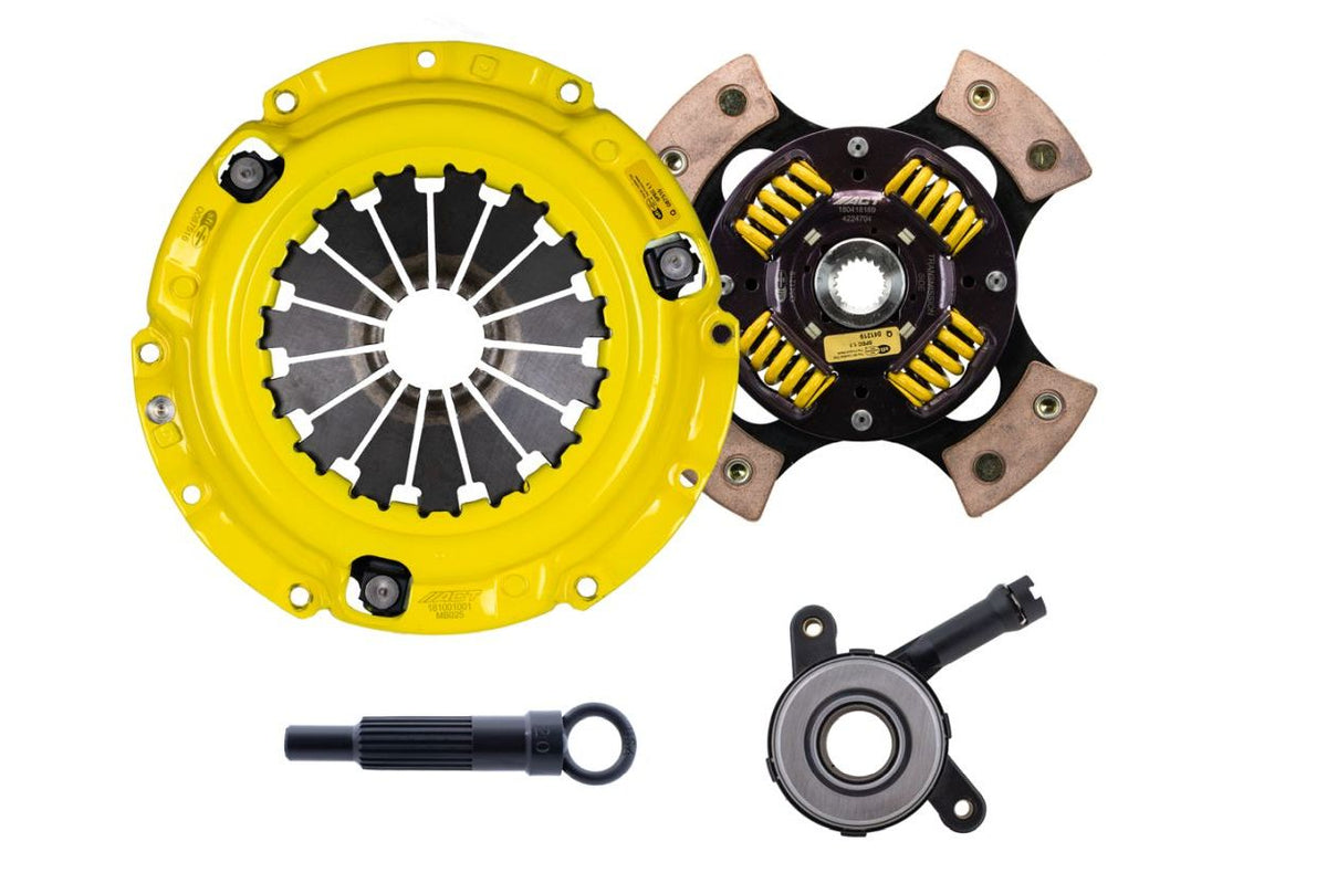 ACT 08-17 Mitsubishi Lancer GT / GTS HD/Race Sprung 4 Pad Clutch Kit - MB11-HDG4