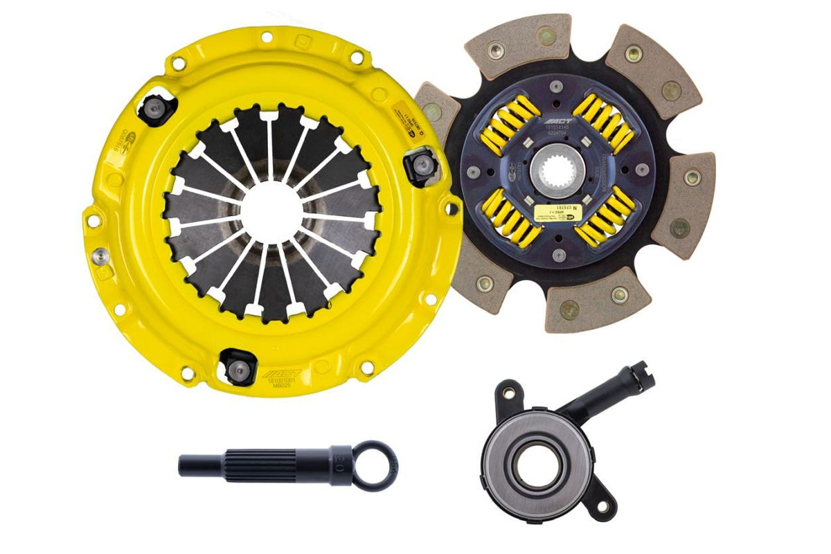 ACT 08-17 Mitsubishi Lancer GT / GTS HD/Race Sprung 6 Pad Clutch Kit - MB11-HDG6